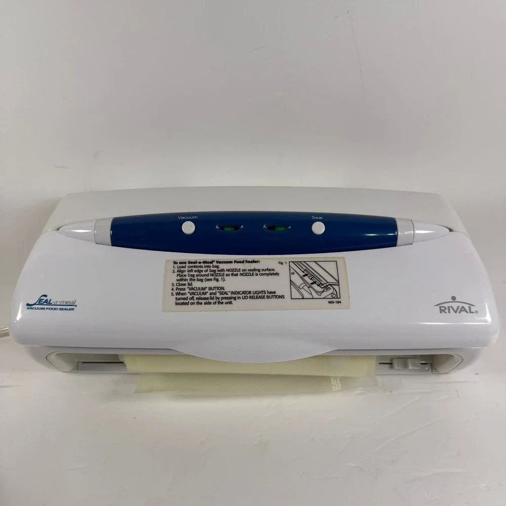 Rival Seal-a-Meal Vacuum‎ Food Sealer Vac Container Jar Sealer Reynolds Handheld